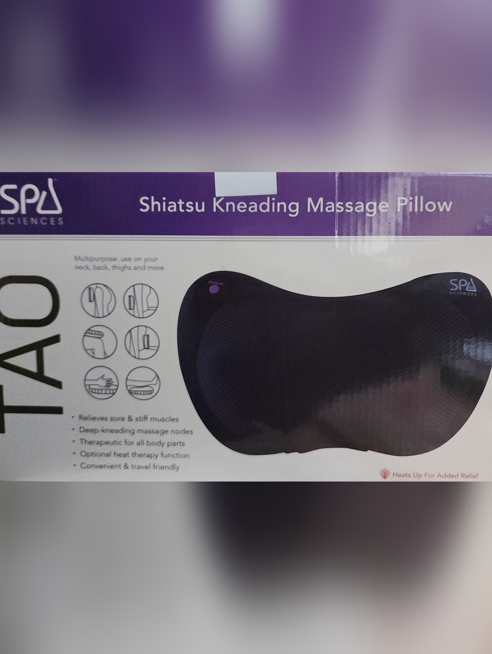 Shiatsu Kneading Massage Pillow